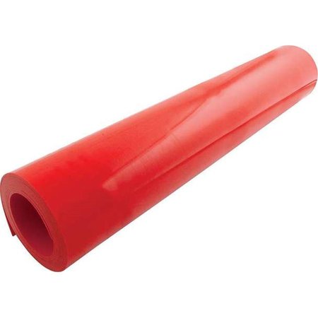 ALLSTAR 50 ft. x 24 in. Plastic Roll; Red ALL22412
